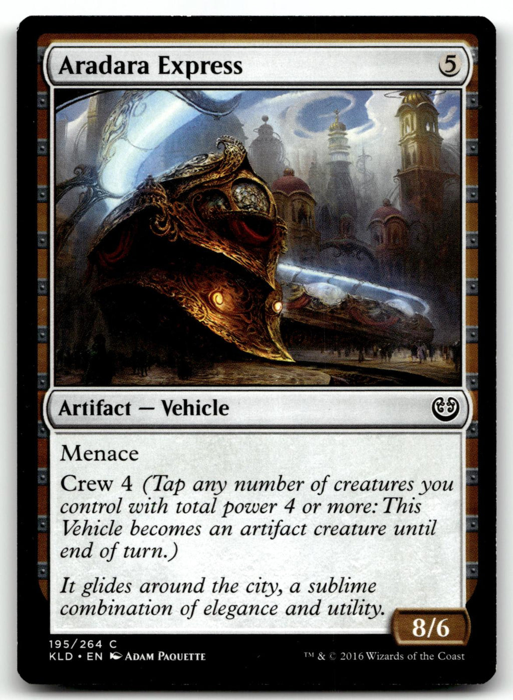 Aradara Express 195 Common Kaladesh Magic: The Gathering Near Mint