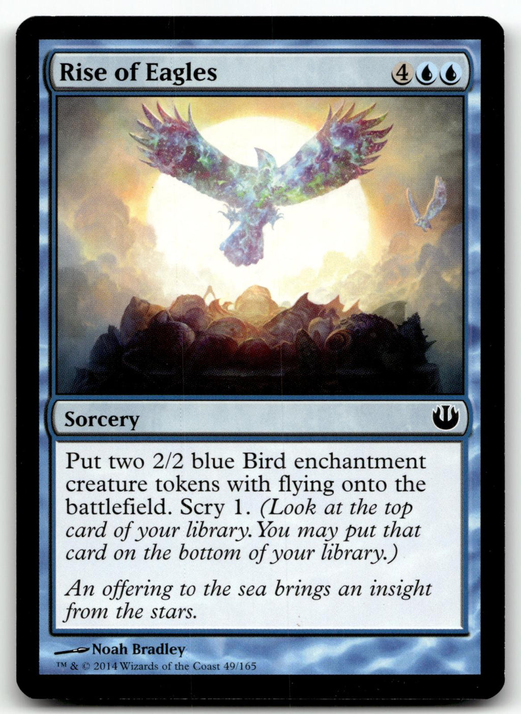 Rise of Eagles 49 Common Journey Into Nyx Magic: The Gathering Near Mint