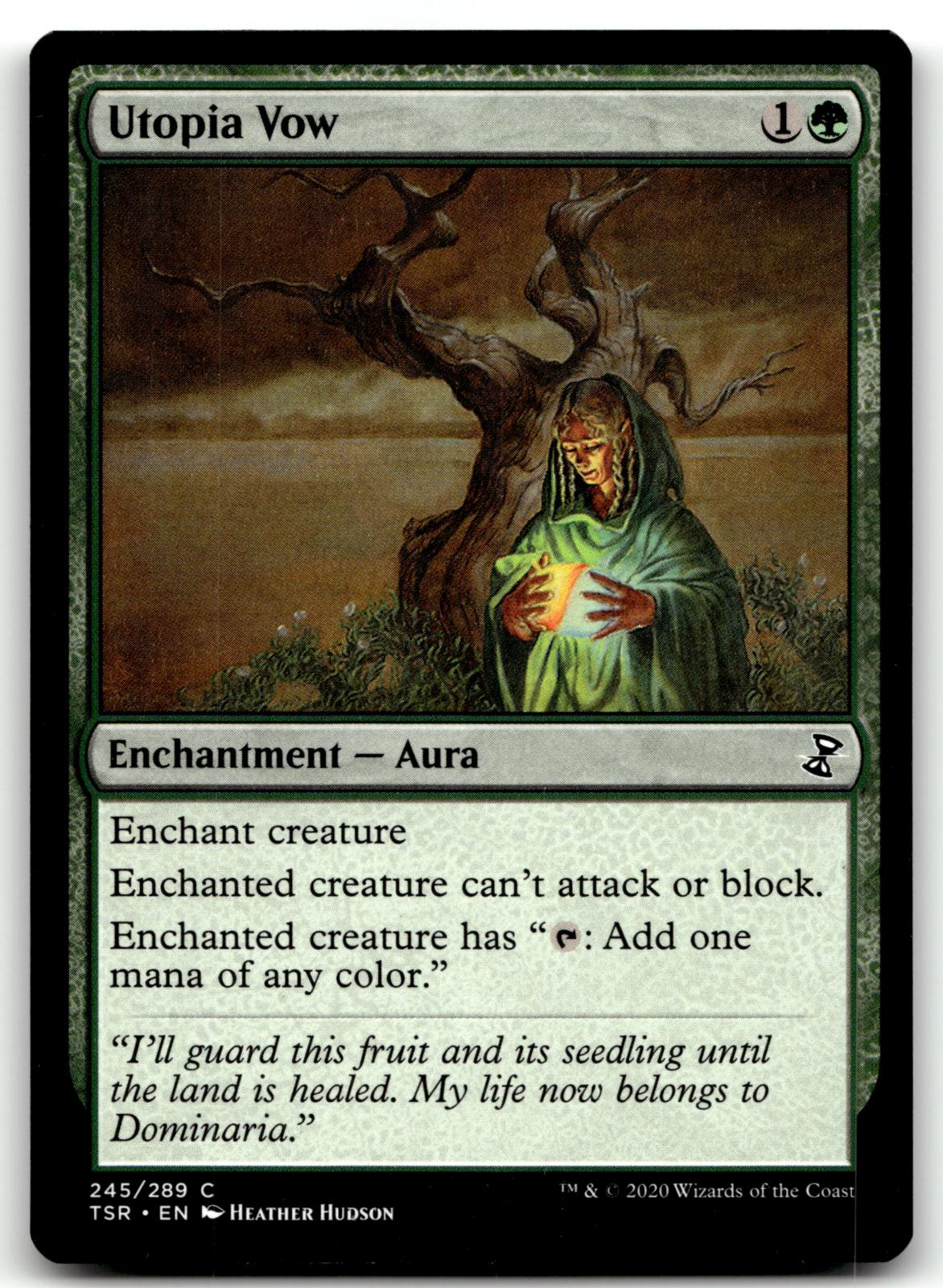 Utopia Vow 245 Common Time Spiral: Remastered Magic: The Gathering Near Mint