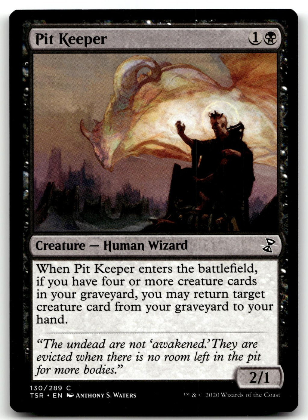 Pit Keeper 130 Common Time Spiral: Remastered Magic: The Gathering Near Mint