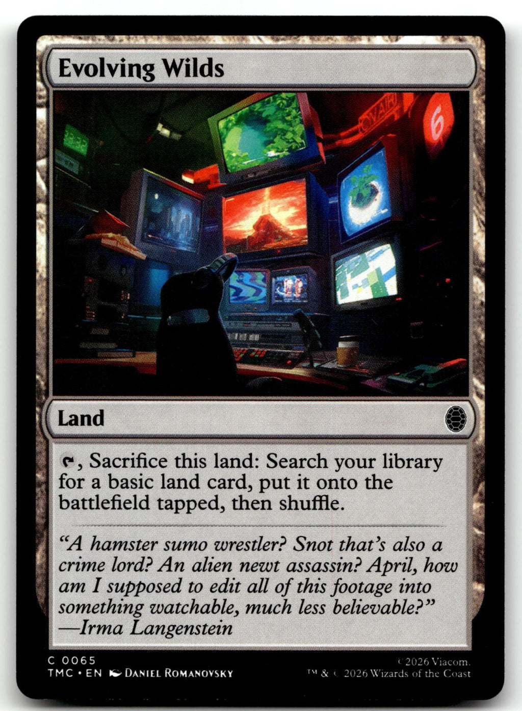 Evolving Wilds 65 Commander: Teenage Mutant Ninja Turtles Magic: 
