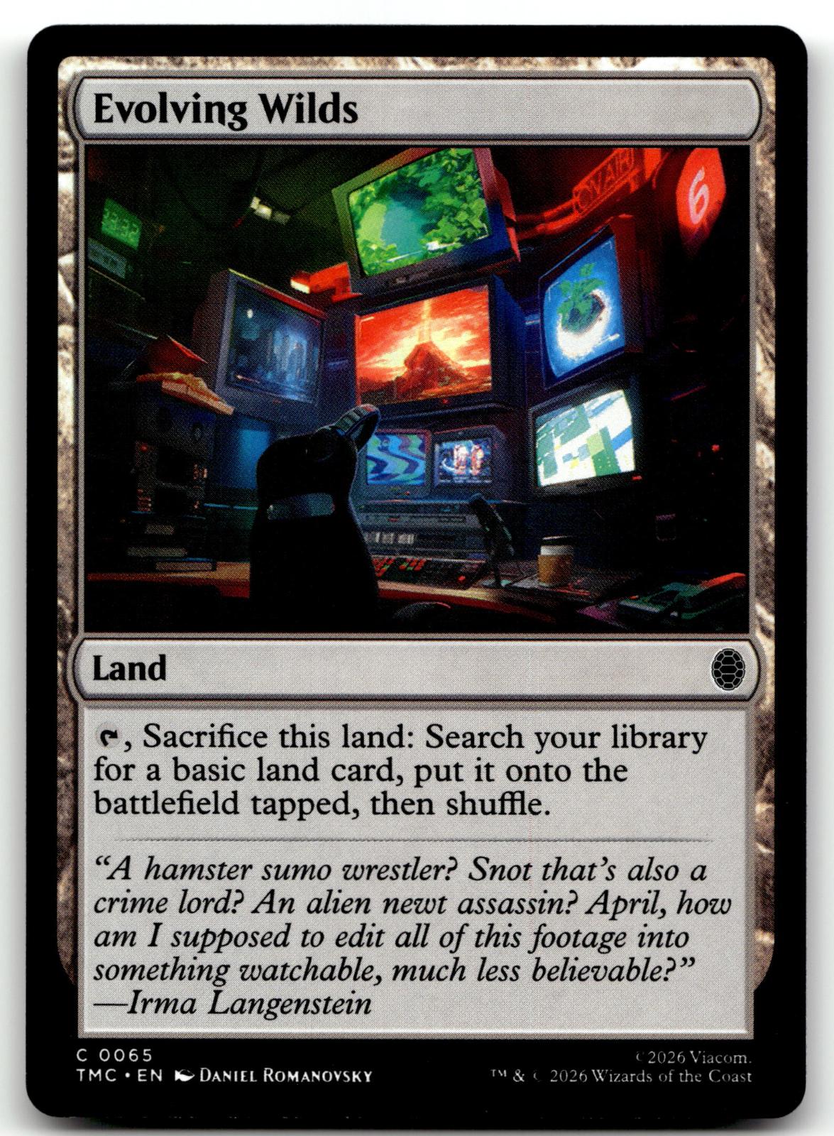 Evolving Wilds 65 Commander: Teenage Mutant Ninja Turtles Magic: 