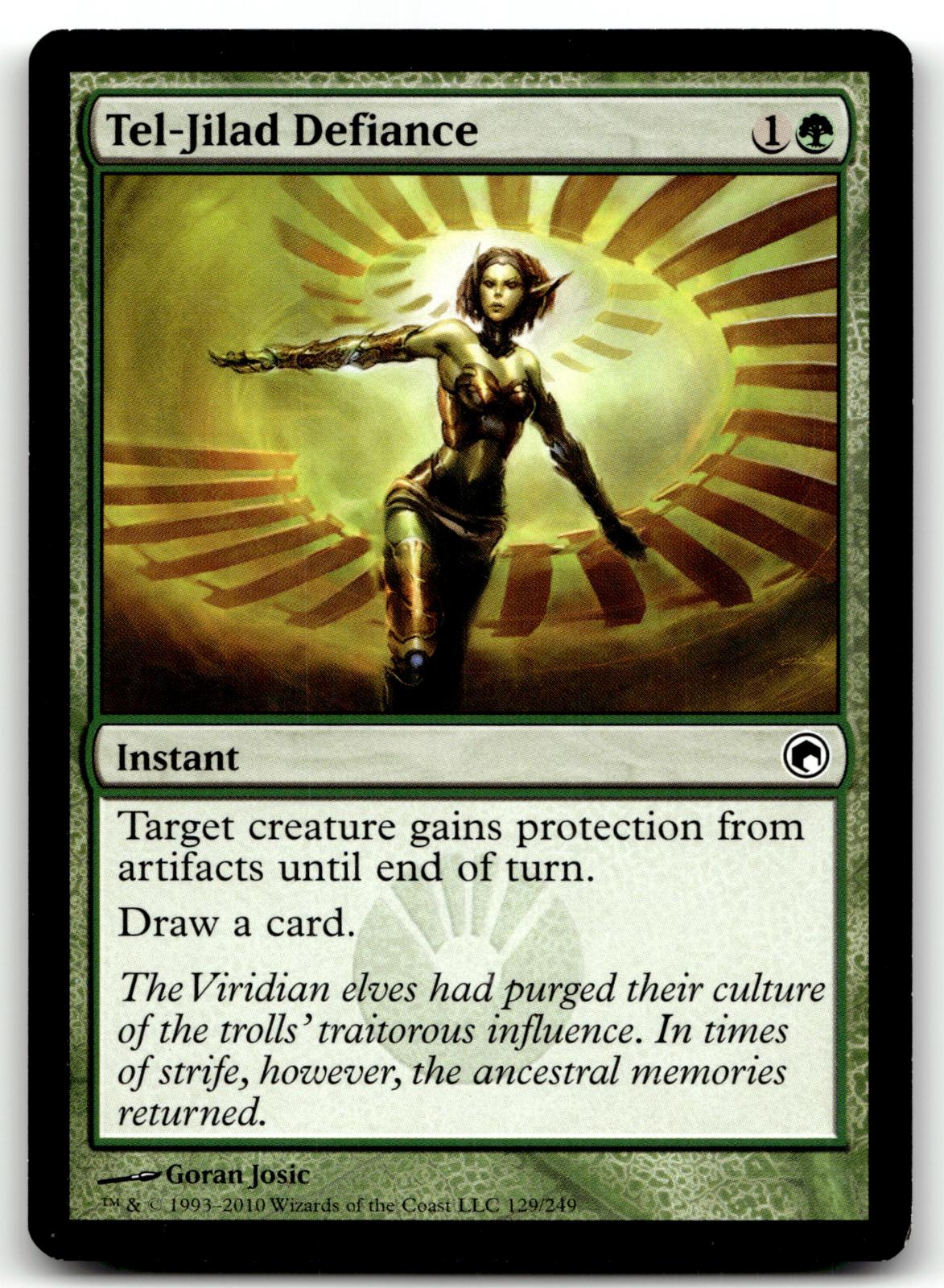 Tel-Jilad Defiance 129 Common Scars of Mirrodin Magic: The Gathering Near Mint