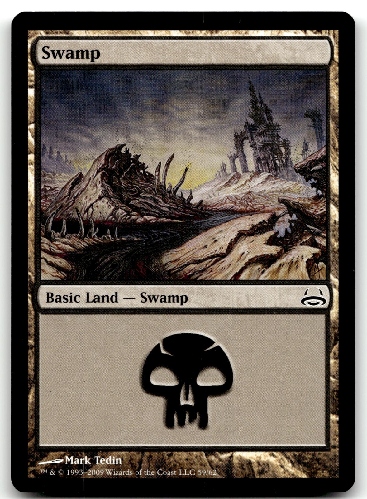 Swamp (59) 59 Land Duel Decks: Divine vs. Demonic Magic: The Gathering Near Mint