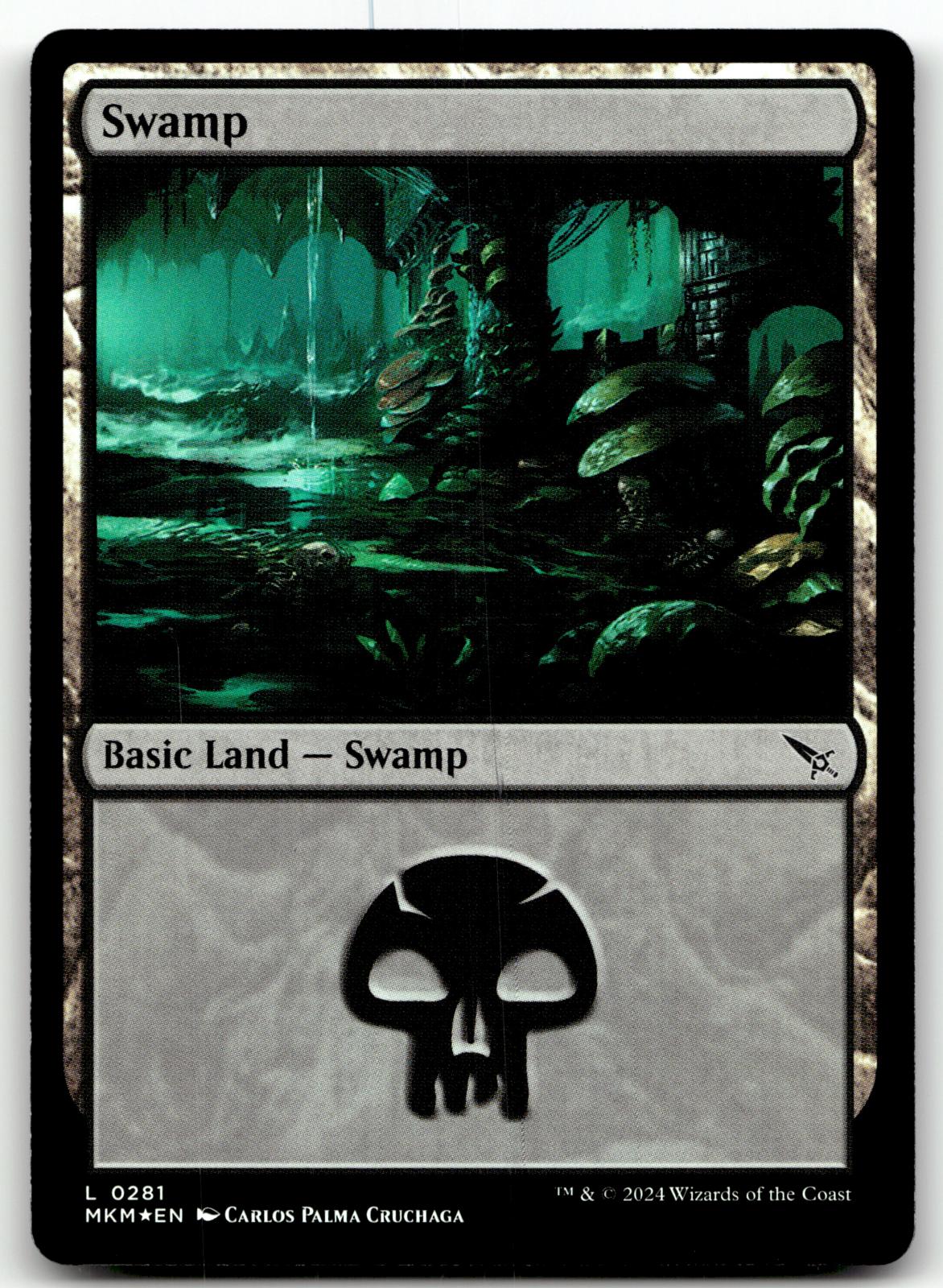 Swamp (0281) 281 Land Murders at Karlov Manor Magic: The Gathering Foil NM