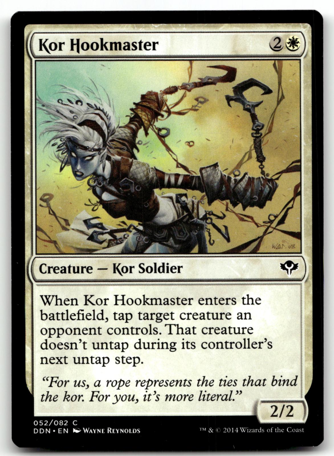 Kor Hookmaster 52 Common Duel Decks: Speed vs. Cunning Magic: The Gathering NM