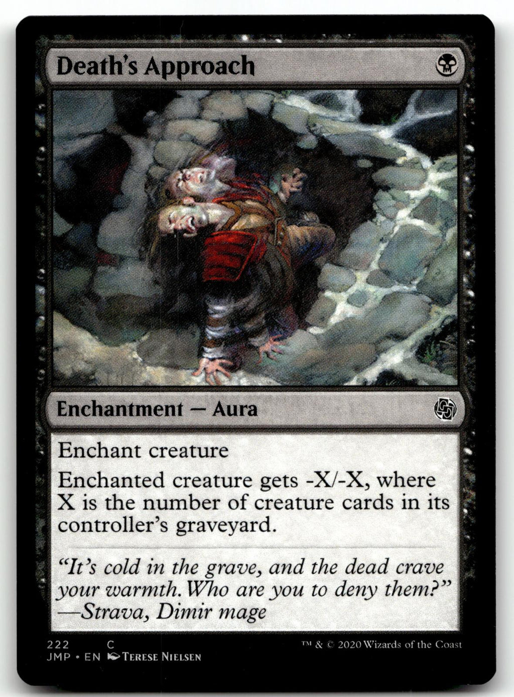 Death's Approach 222 Common Jumpstart Magic: The Gathering Near Mint