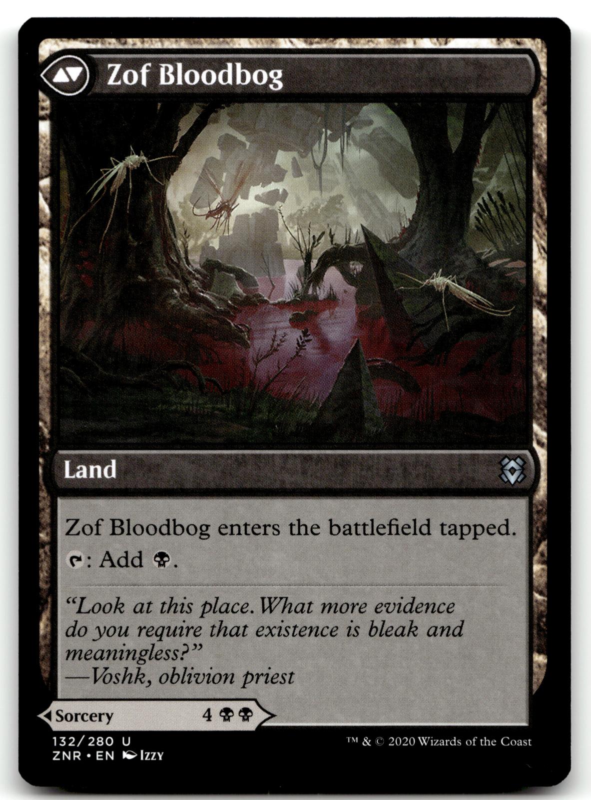 Zof Consumption 132 Uncommon Zendikar Rising Magic: The Gathering Near Mint