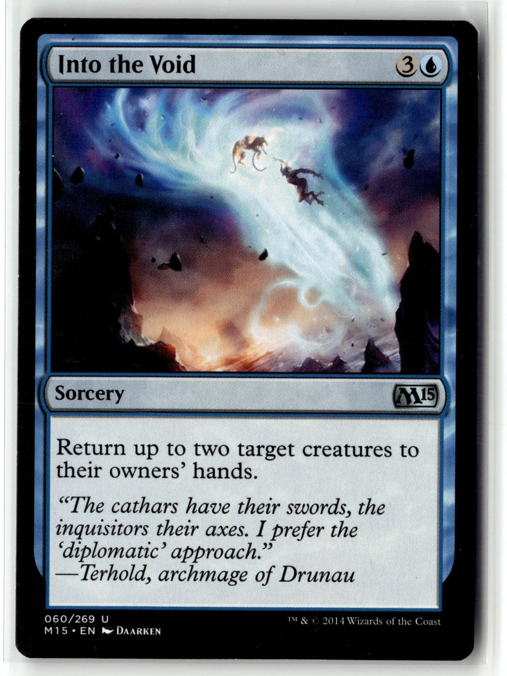 Into the Void 60 Uncommon Magic 2015 (M15) Magic: The Gathering Near Mint