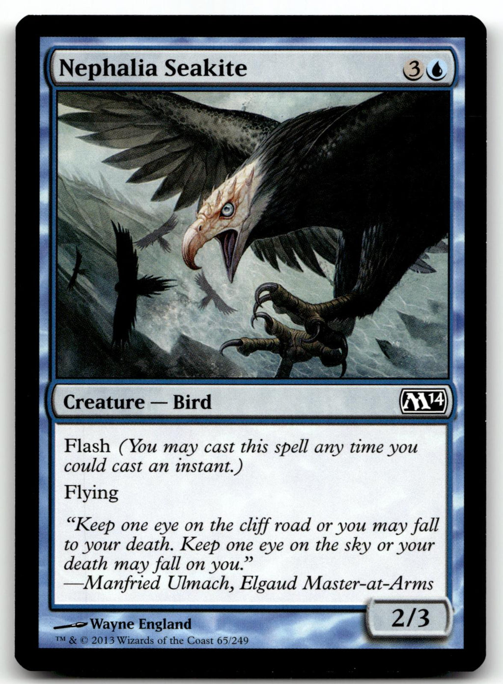 Nephalia Seakite 65 Common Magic 2014 (M14) Magic: The Gathering Near Mint
