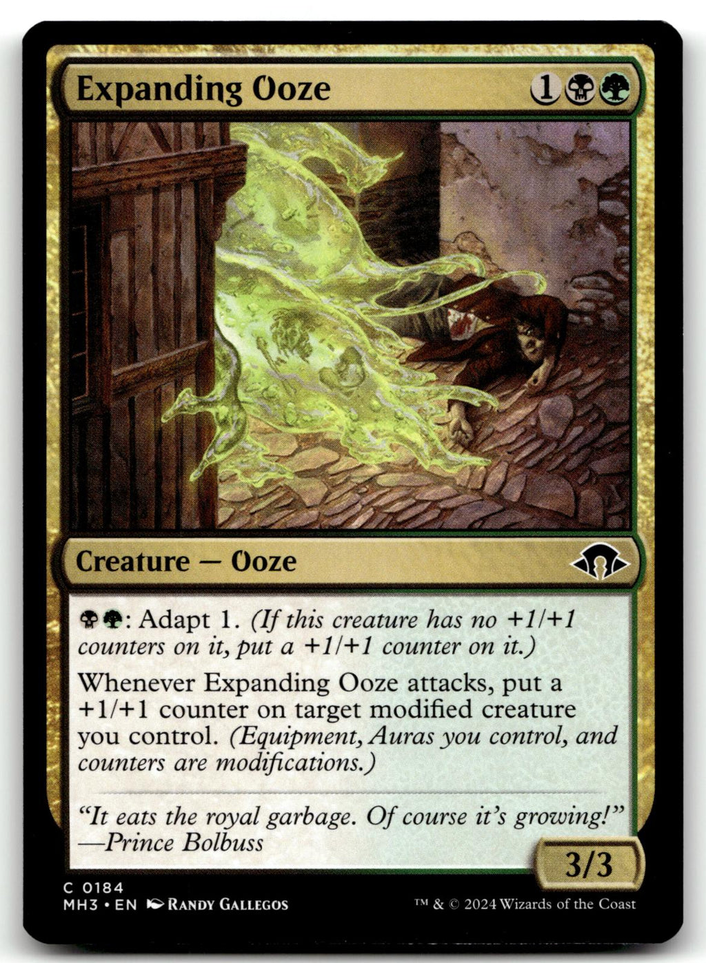 Expanding Ooze 184 Common Modern Horizons 3 Magic: The Gathering Near Mint
