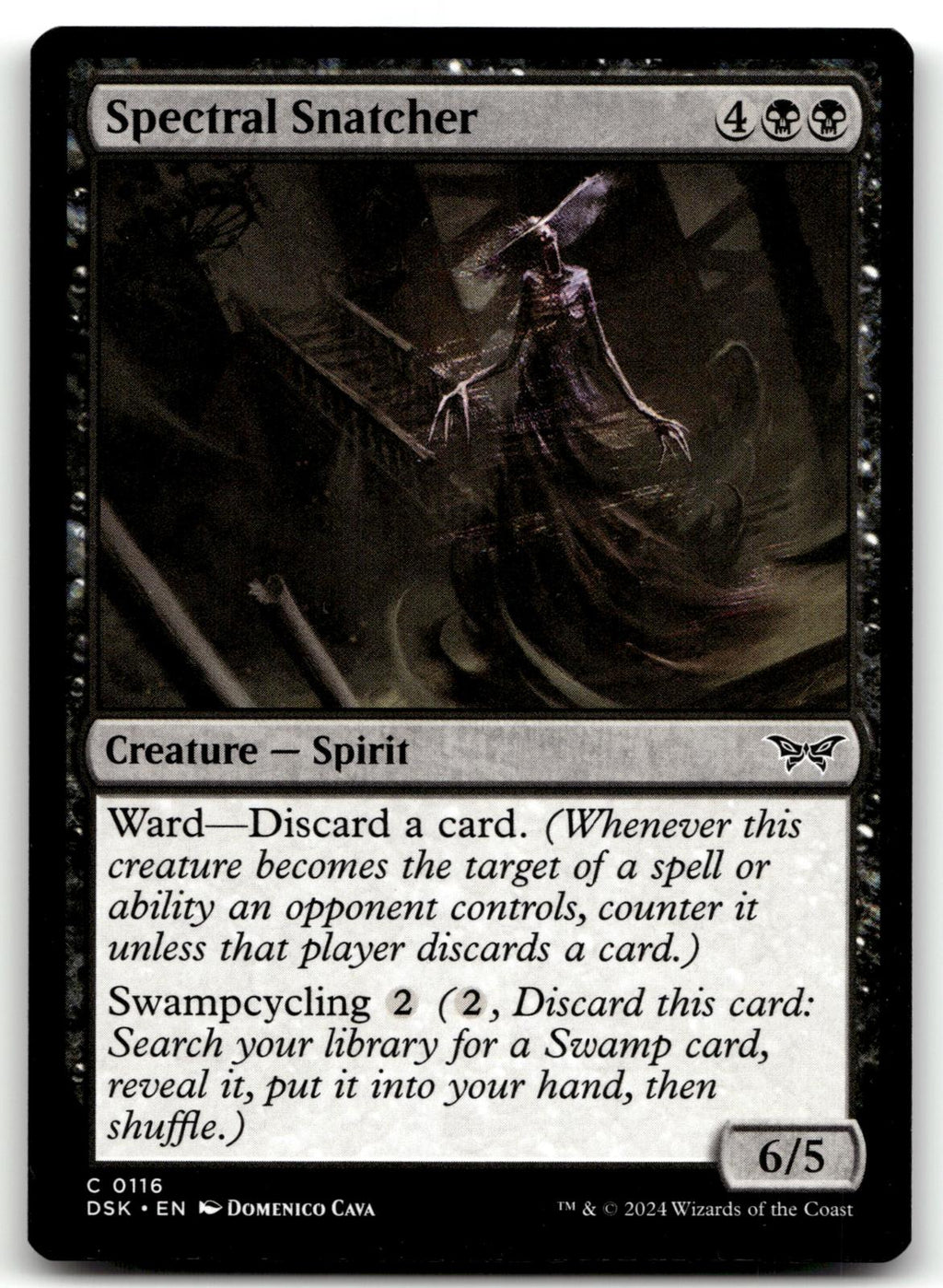 Spectral Snatcher 116 Common Duskmourn: House of Horror Magic: The Gathering NM