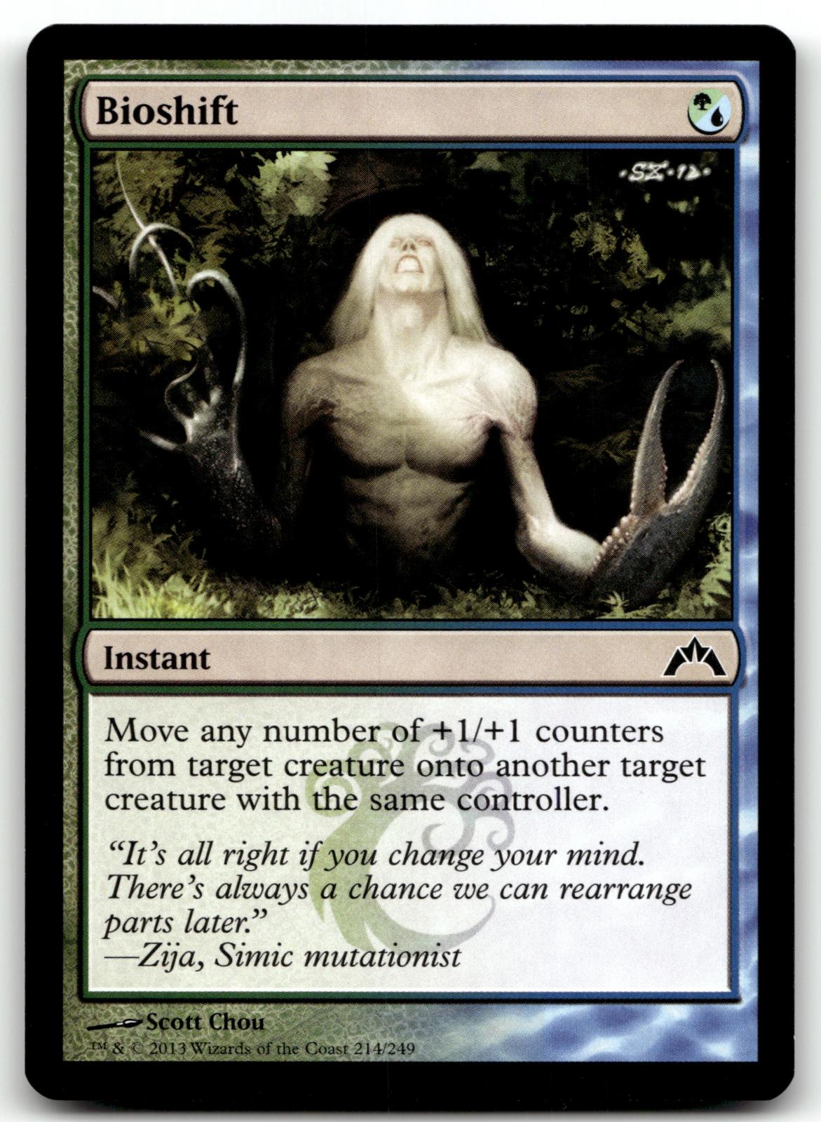 Bioshift 214 Common Gatecrash Magic: The Gathering Near Mint