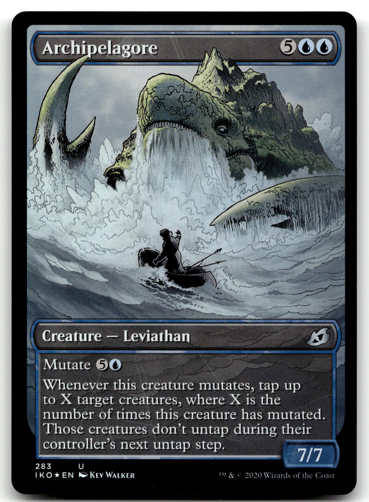 Archipelagore (Showcase) 283 Ikoria: Lair of Behemoths Magic: The Gathering Foil NM