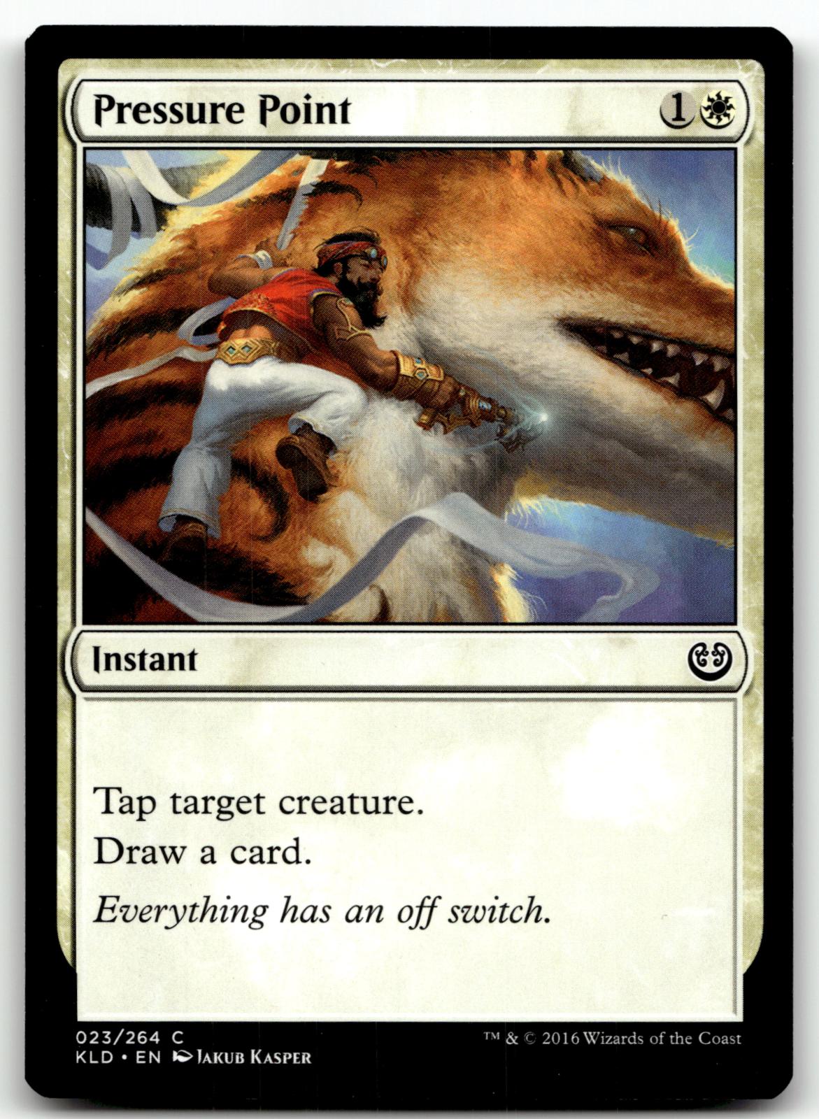 Pressure Point 23 Common Kaladesh Magic: The Gathering Near Mint