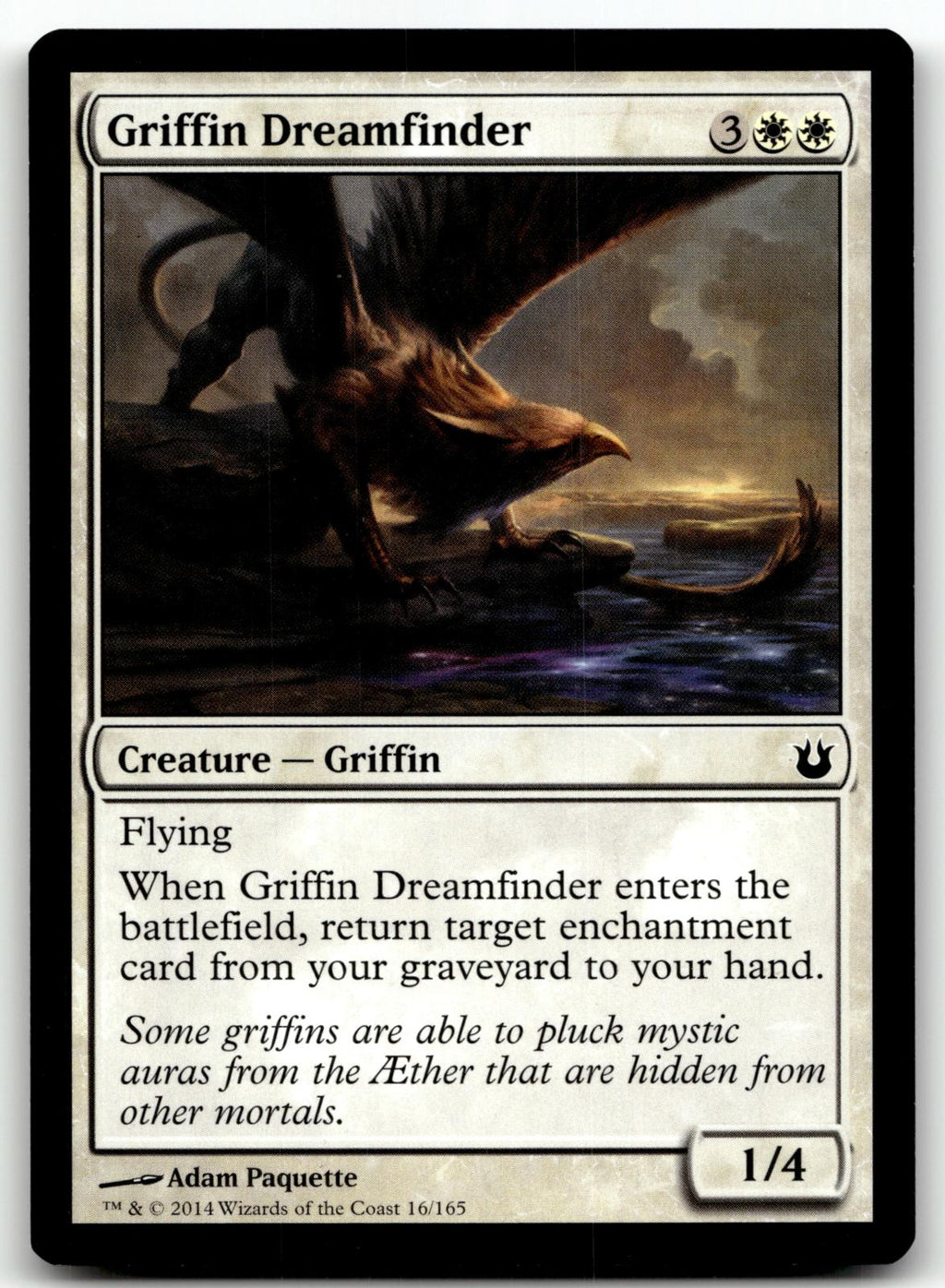 Griffin Dreamfinder 16 Common Born of the Gods Magic: The Gathering Near Mint