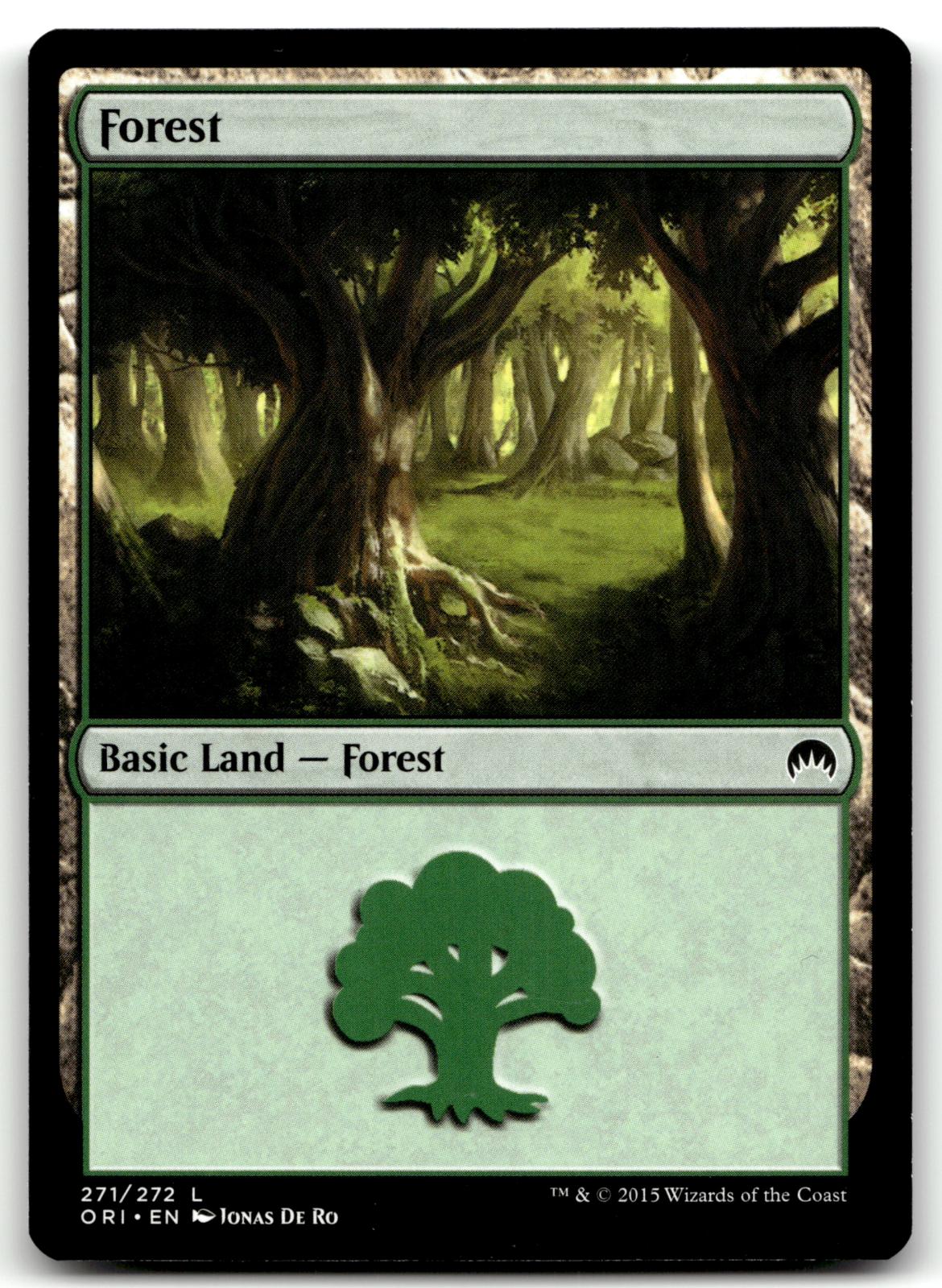 Forest (271) 271 Land Magic Origins Magic: The Gathering Near Mint