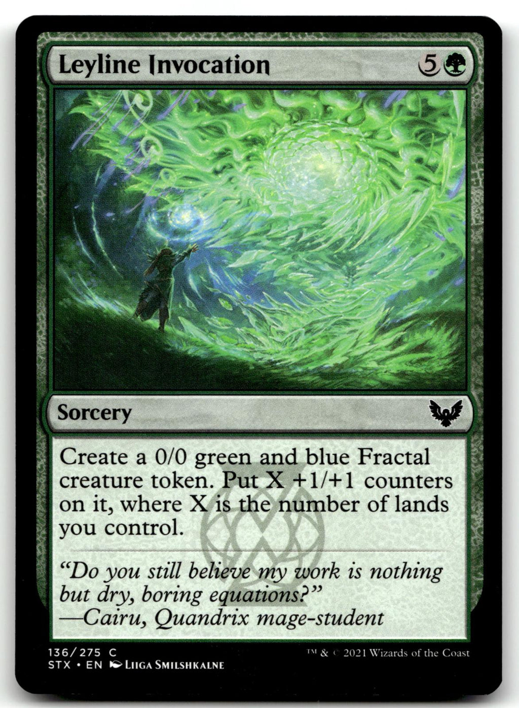 Leyline Invocation 136 Strixhaven: School of Mages Magic: The Gathering NM