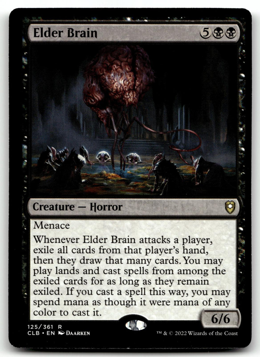 Elder Brain 125 Commander Legends: Battle for Baldur's Gate Magic: The Gathering NM