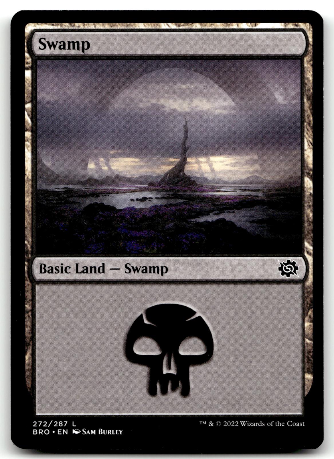 Swamp (272) 272 Land The Brothers' War Magic: The Gathering Near Mint