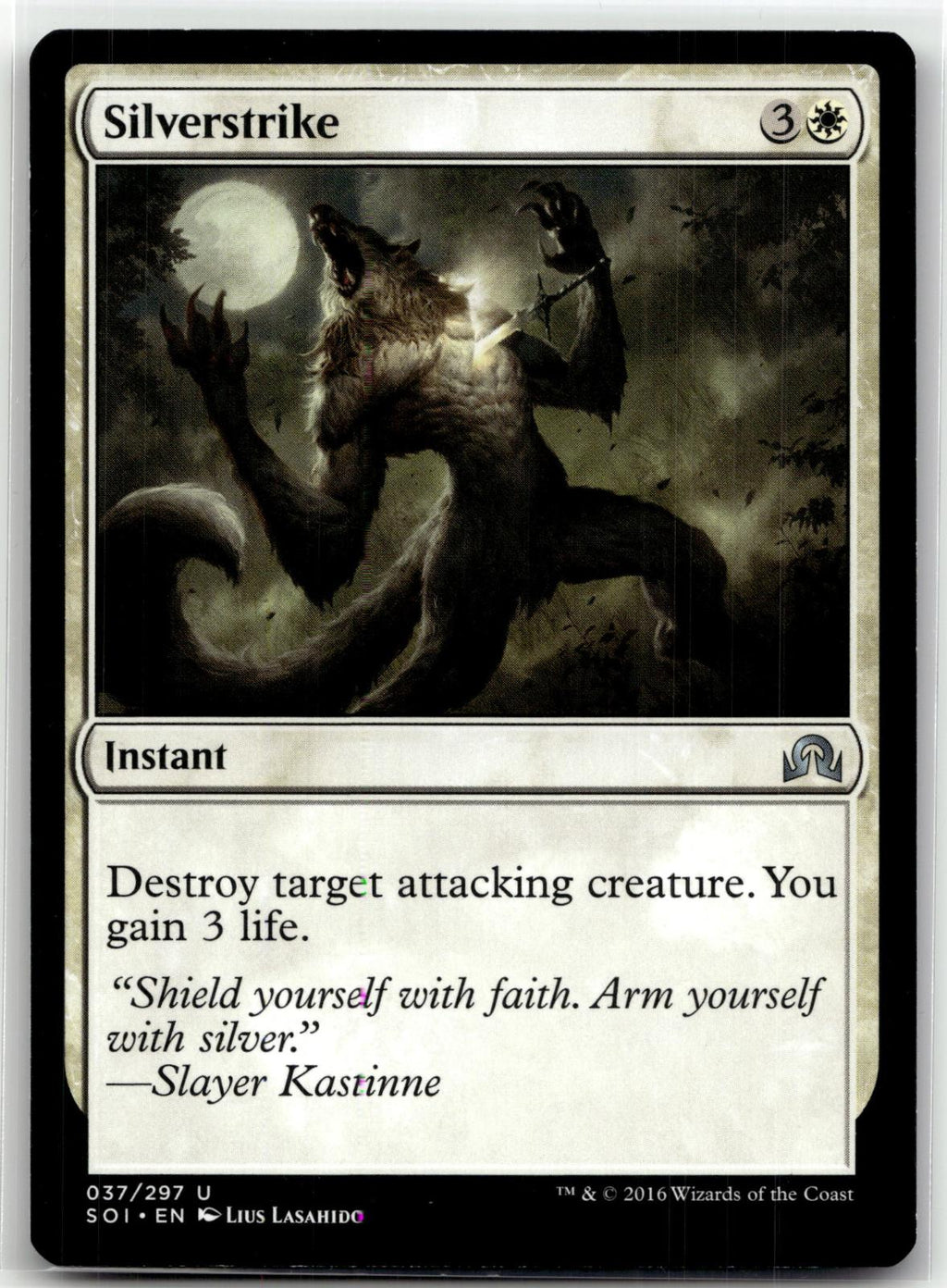 Silverstrike 37 Uncommon Shadows over Innistrad Magic: The Gathering Near Mint