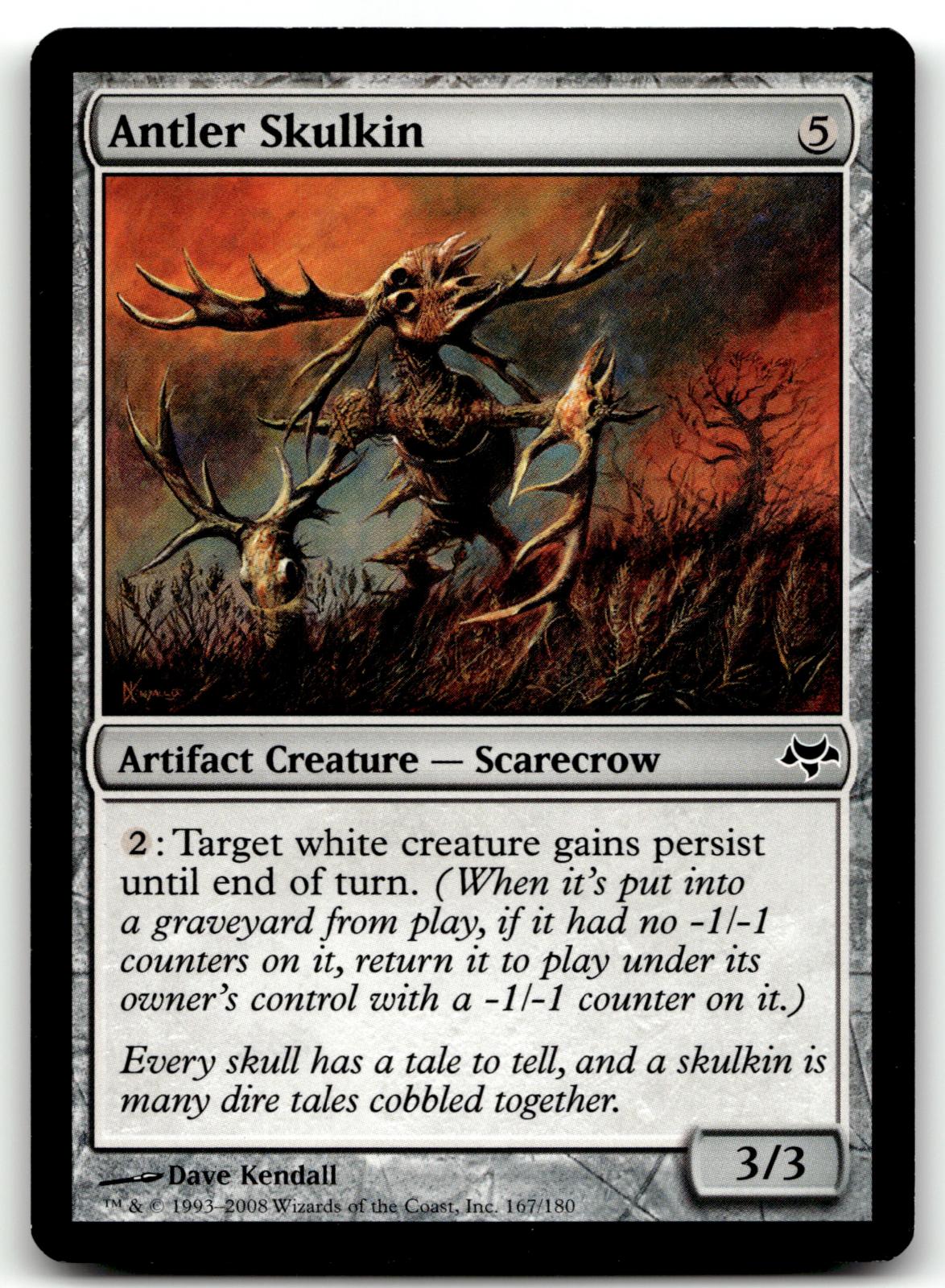 Antler Skulkin 167 Common Eventide Magic: The Gathering Near Mint