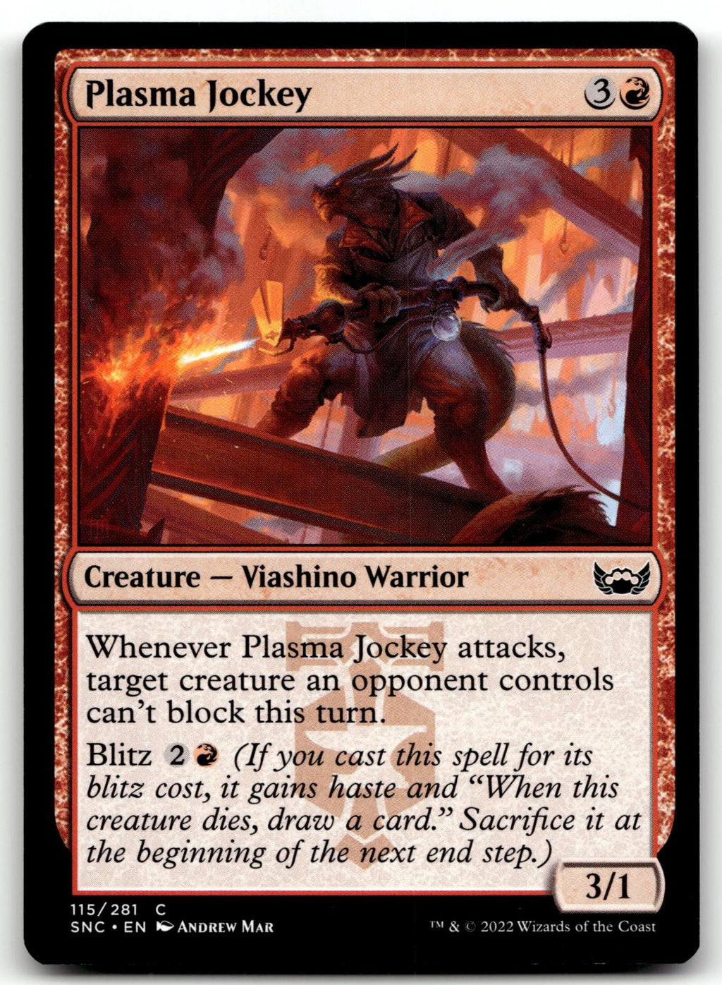 Plasma Jockey 115 Common Streets of New Capenna Magic: The Gathering Near Mint