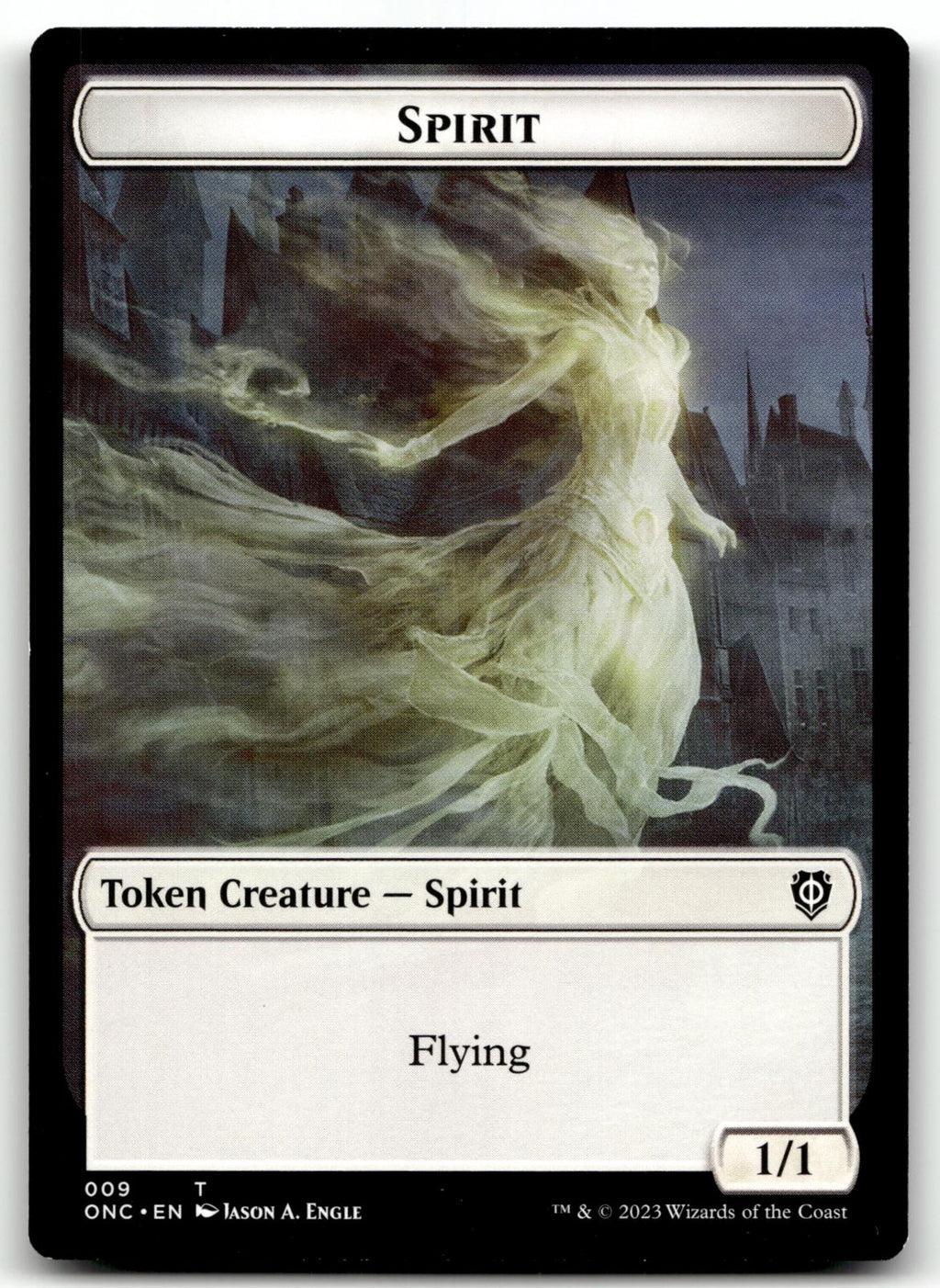 Spirit Token 3 Token Commander Legends Magic: The Gathering Near Mint