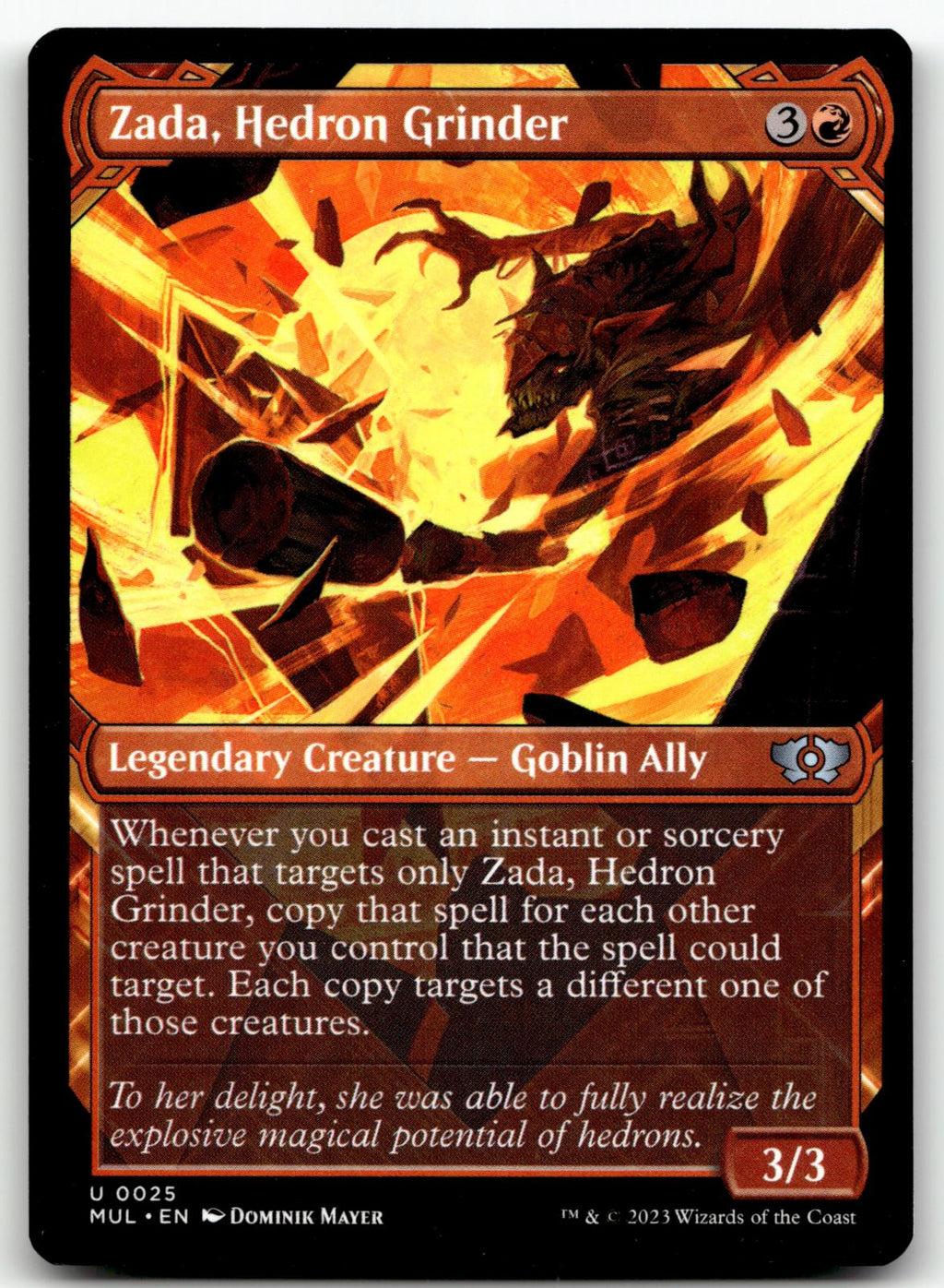 Zada, Hedron Grinder 25 March of the Machine: Multiverse Legends Magic: 