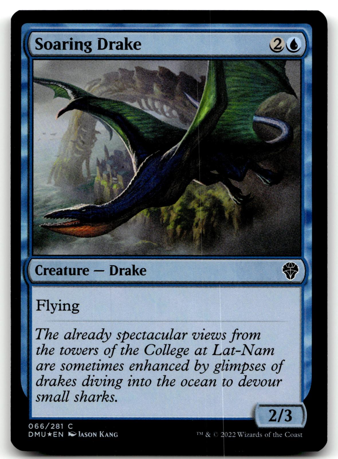 Soaring Drake 66 Common Dominaria United Magic: The Gathering Foil Near Mint