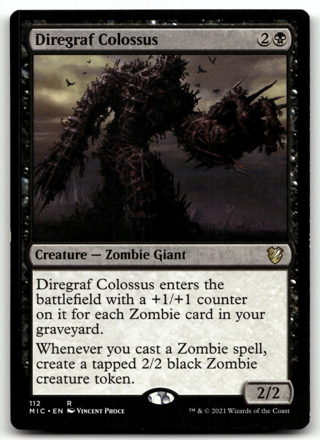 Diregraf Colossus 112 Commander: Innistrad: Midnight Hunt 