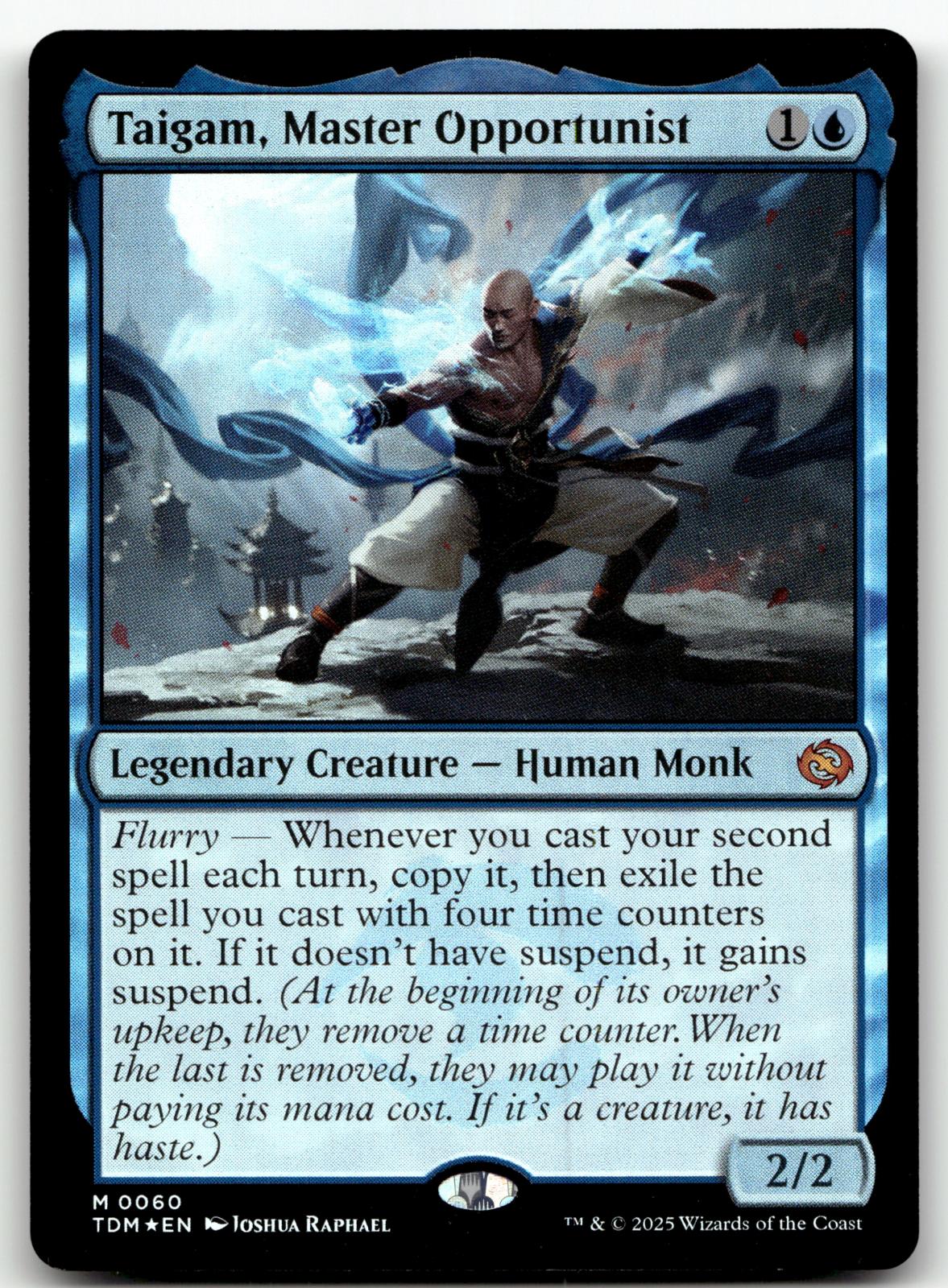 Taigam, Master Opportunist 60 Tarkir: Dragonstorm Magic: The Gathering Foil NM