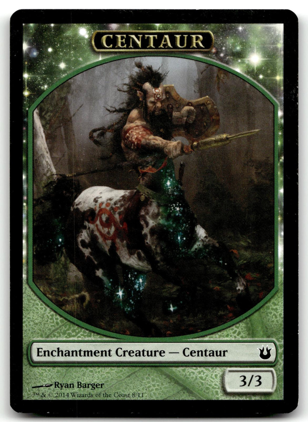 Centaur Token 8 Token Born of the Gods Magic: The Gathering Near Mint