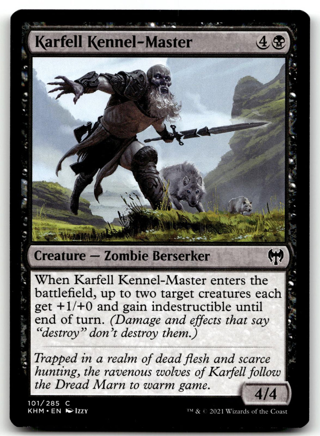 Karfell Kennel-Master 101 Common Kaldheim Magic: The Gathering Near Mint
