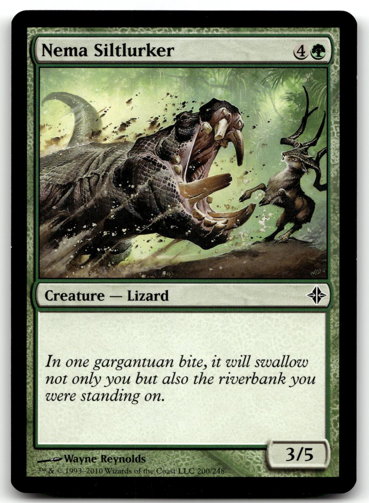 Nema Siltlurker 200 Common Rise of the Eldrazi Magic: The Gathering Near Mint