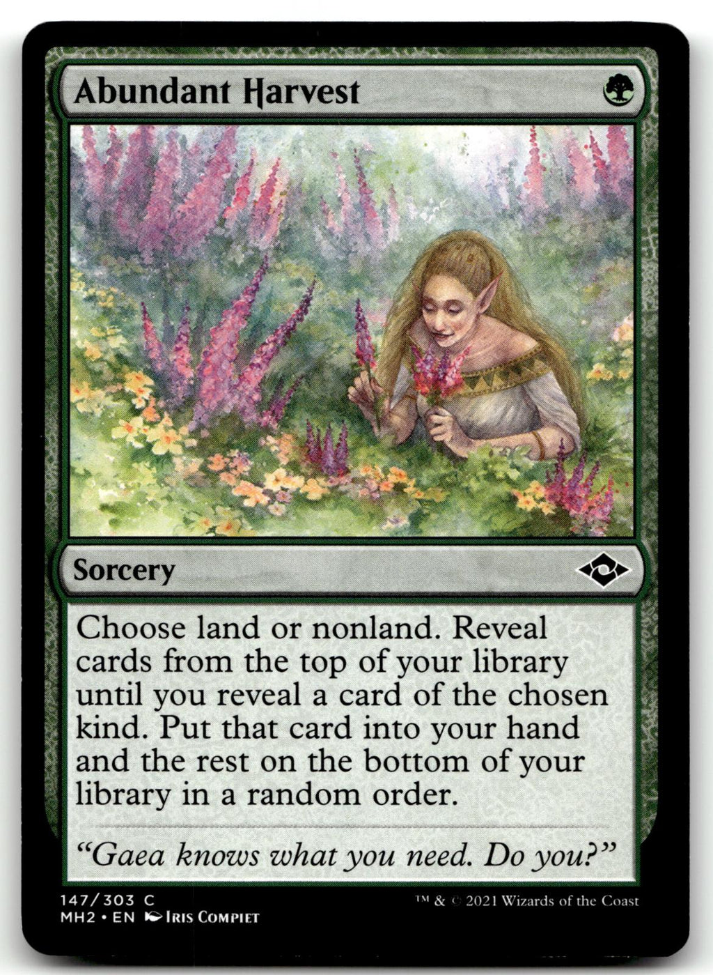 Abundant Harvest 147 Common Modern Horizons 2 Magic: The Gathering Near Mint