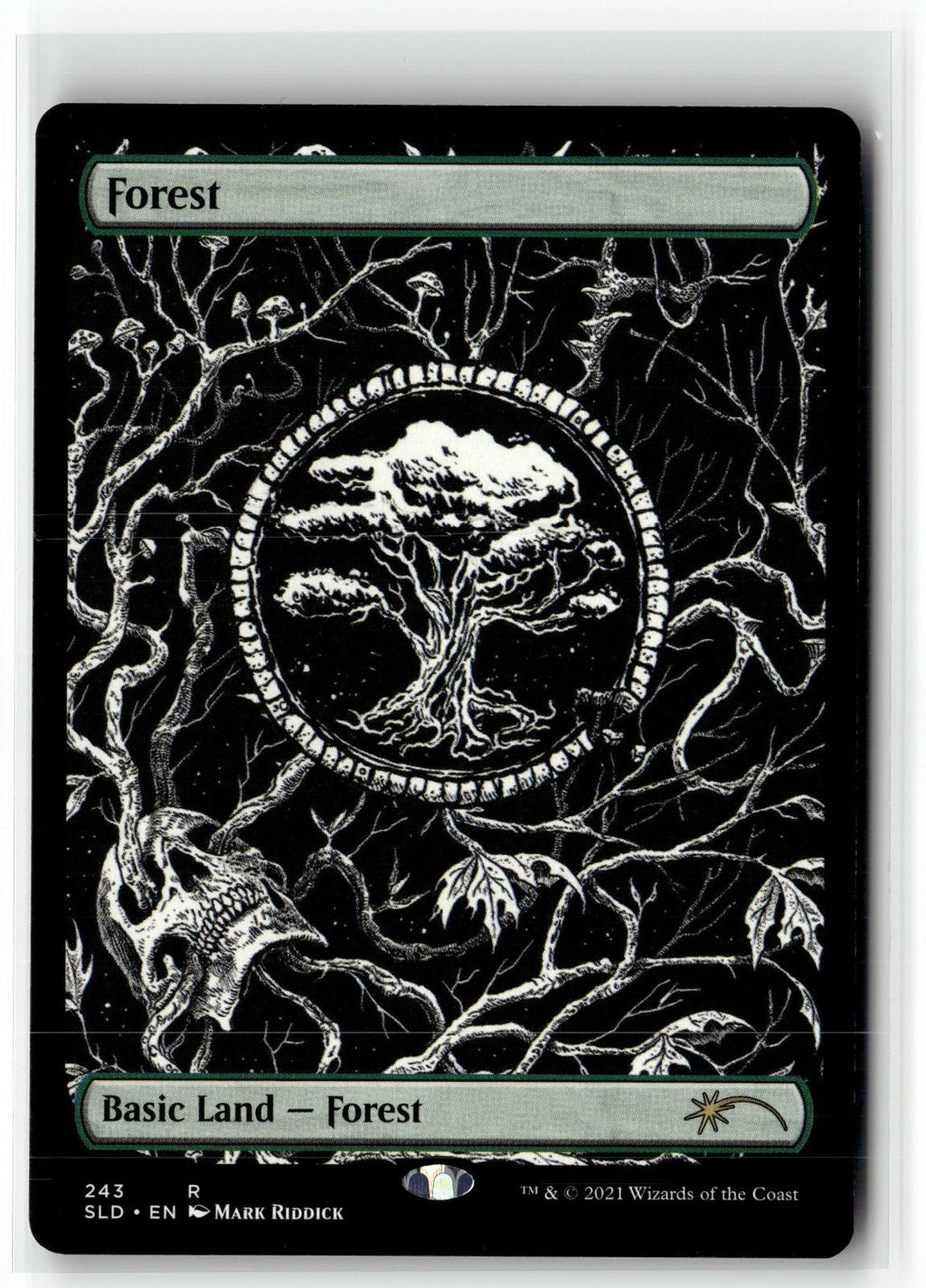 Forest (Crushing Brutality) 243 Secret Lair Drop Series Magic: The Gathering NM