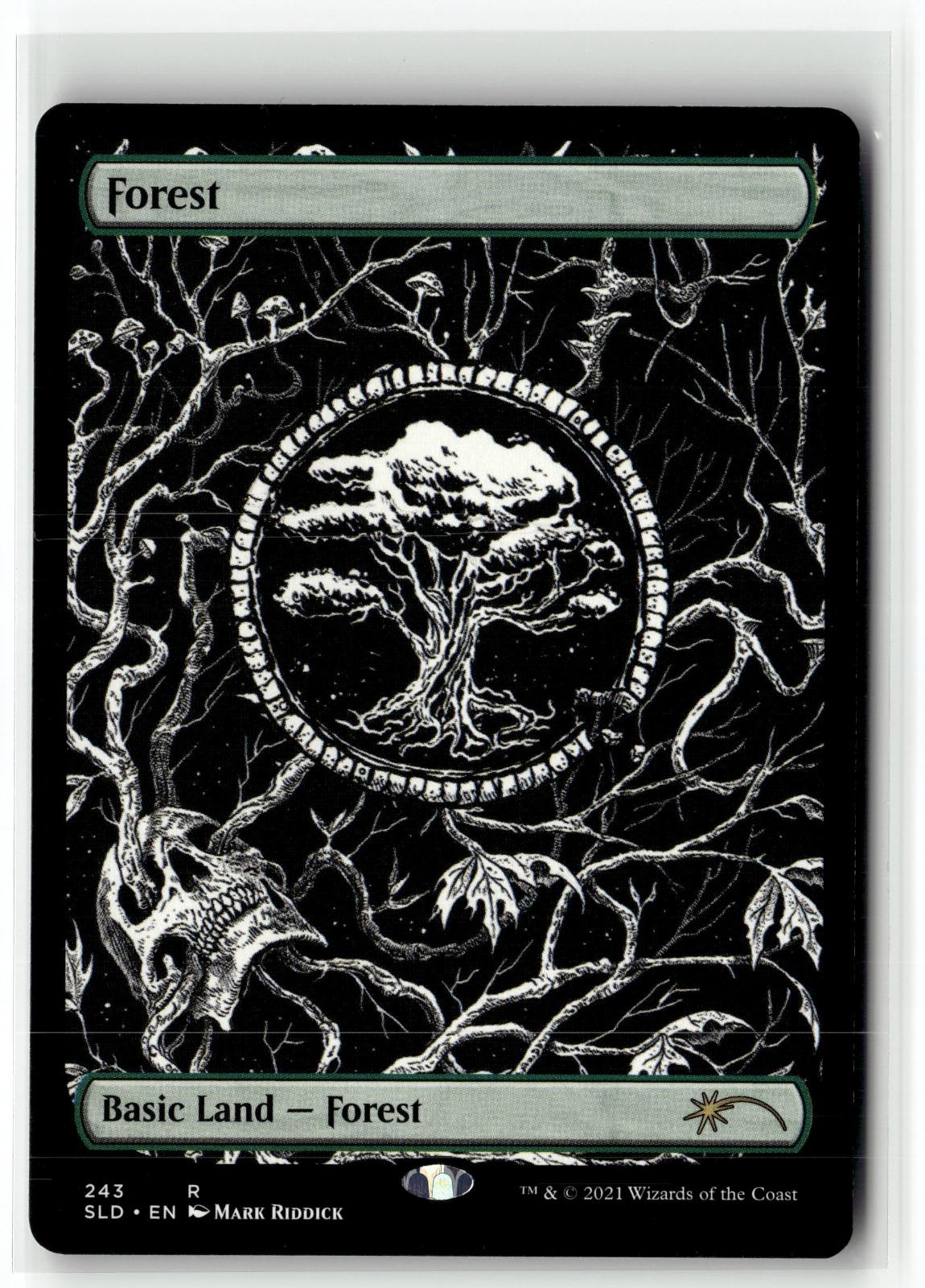 Forest (Crushing Brutality) 243 Secret Lair Drop Series Magic: The Gathering NM