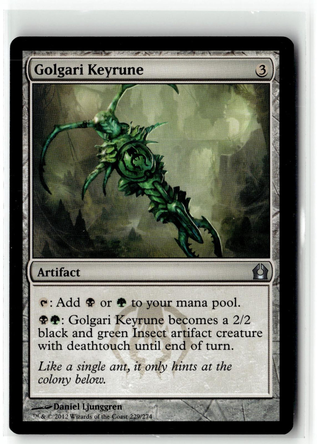 Golgari Keyrune 229 Uncommon Return to Ravnica Magic: The Gathering Near Mint