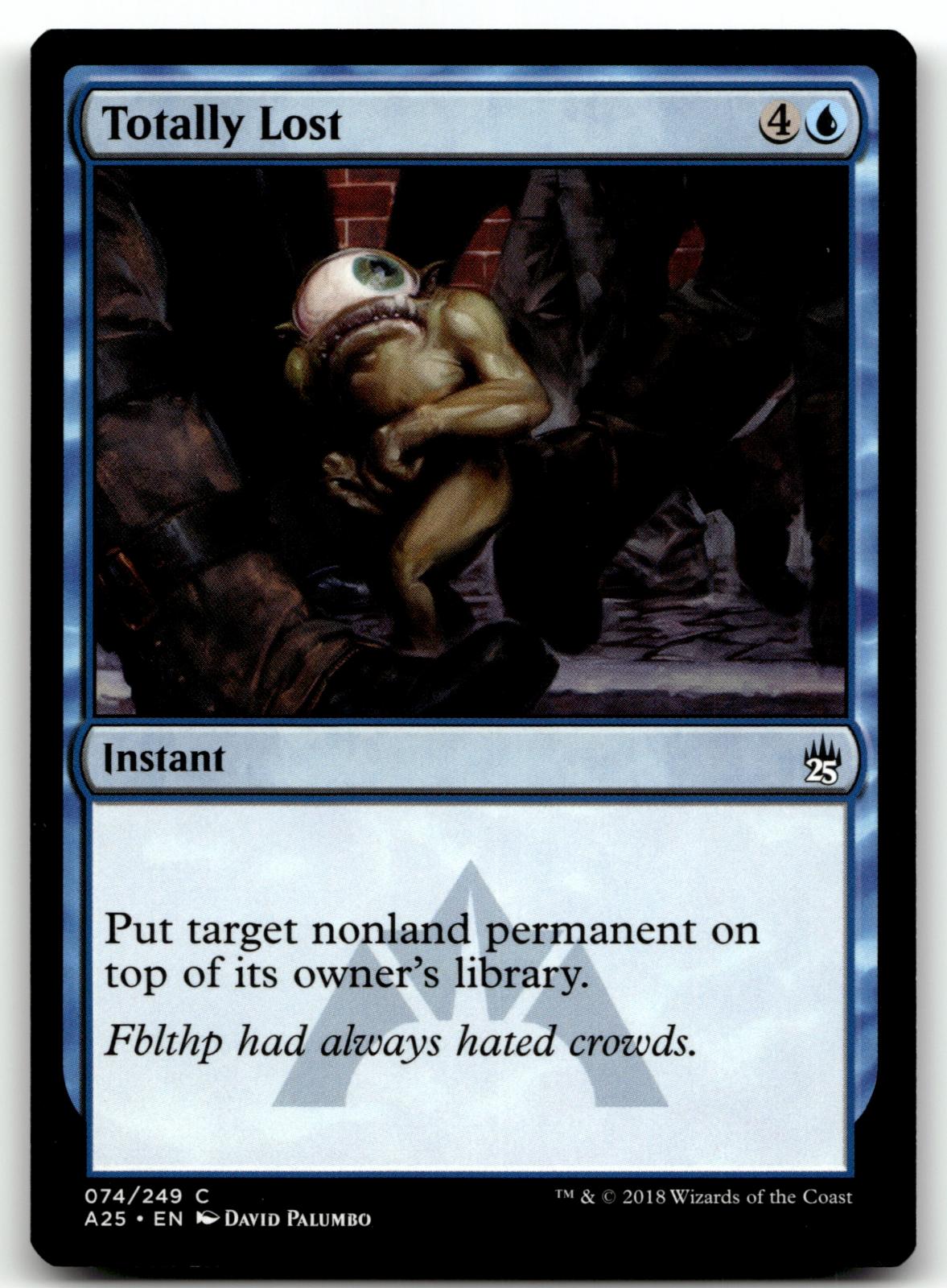 Totally Lost 74 Common Masters 25 Magic: The Gathering Near Mint