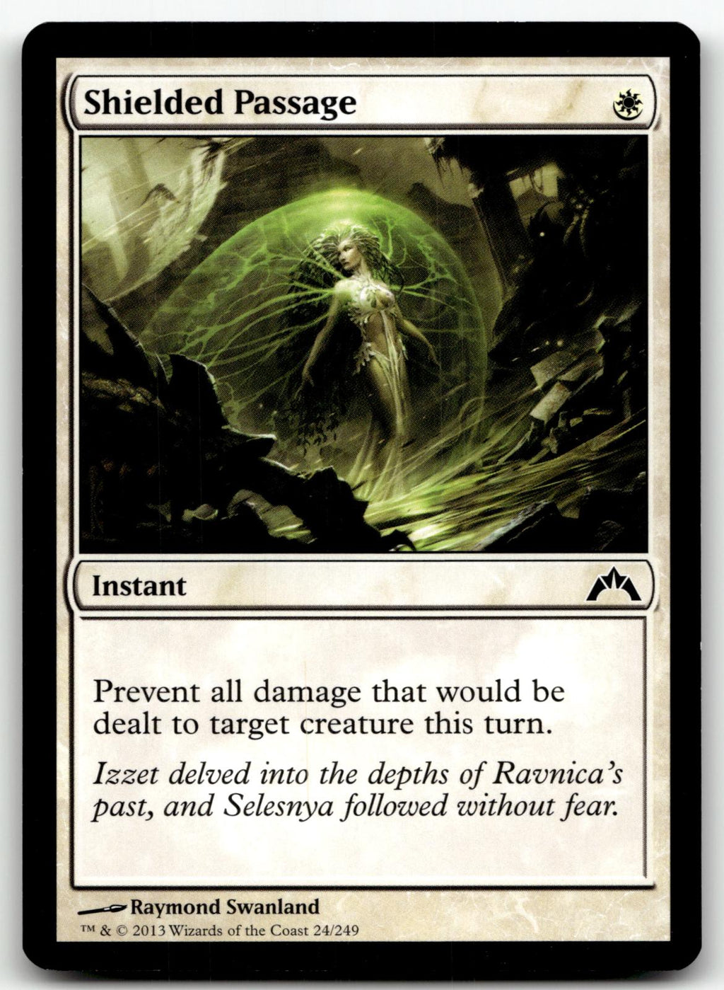 Shielded Passage 24 Common Gatecrash Magic: The Gathering Near Mint