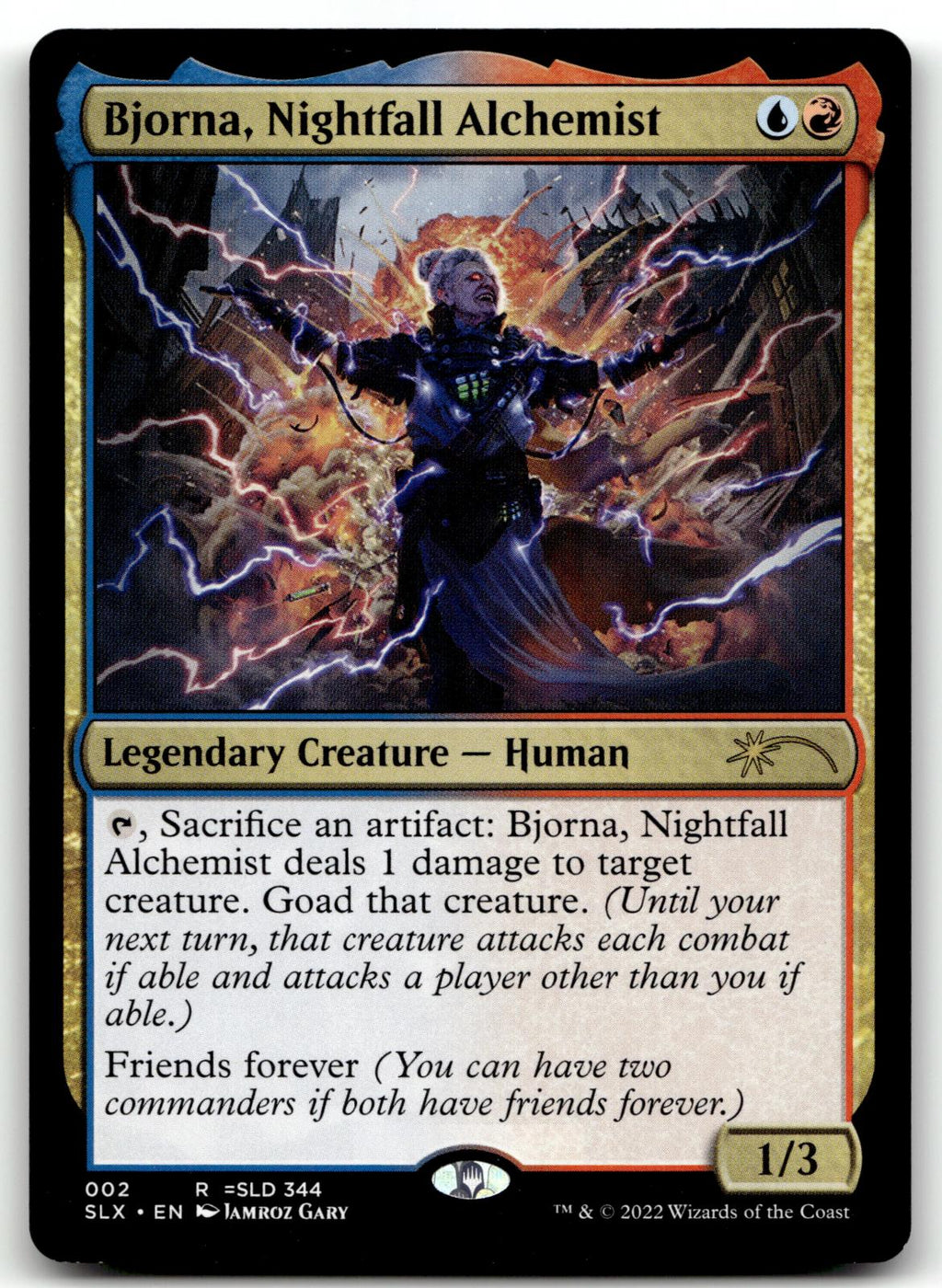 Bjorna, Nightfall Alchemist 2 Rare SLX Cards Magic: The Gathering Near Mint