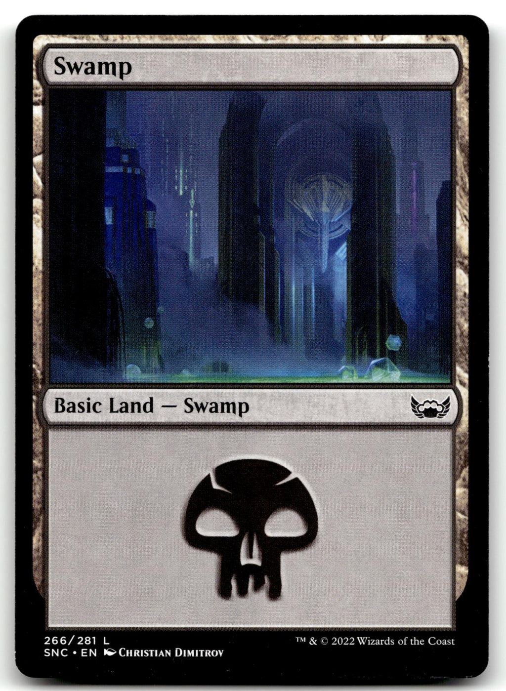 Swamp (266) 266 Land Streets of New Capenna Magic: The Gathering Near Mint