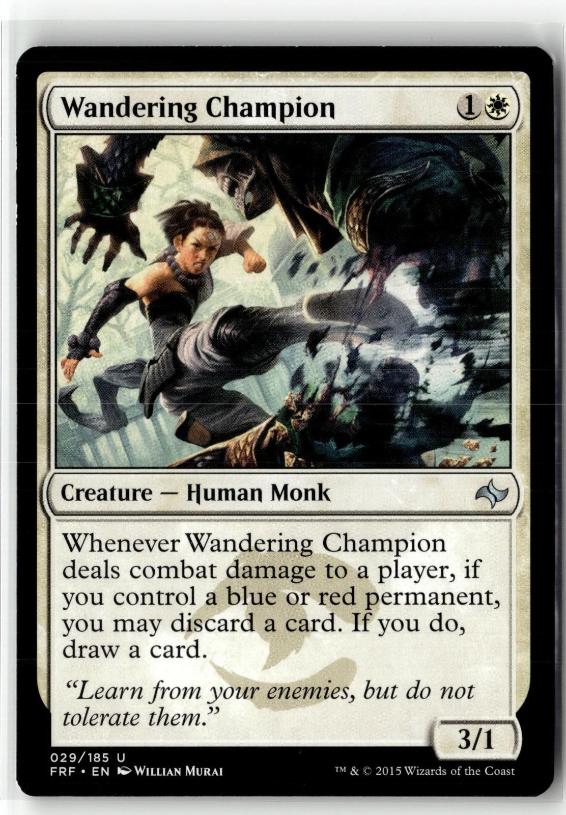 Wandering Champion 29 Uncommon Fate Reforged Magic: The Gathering Near Mint