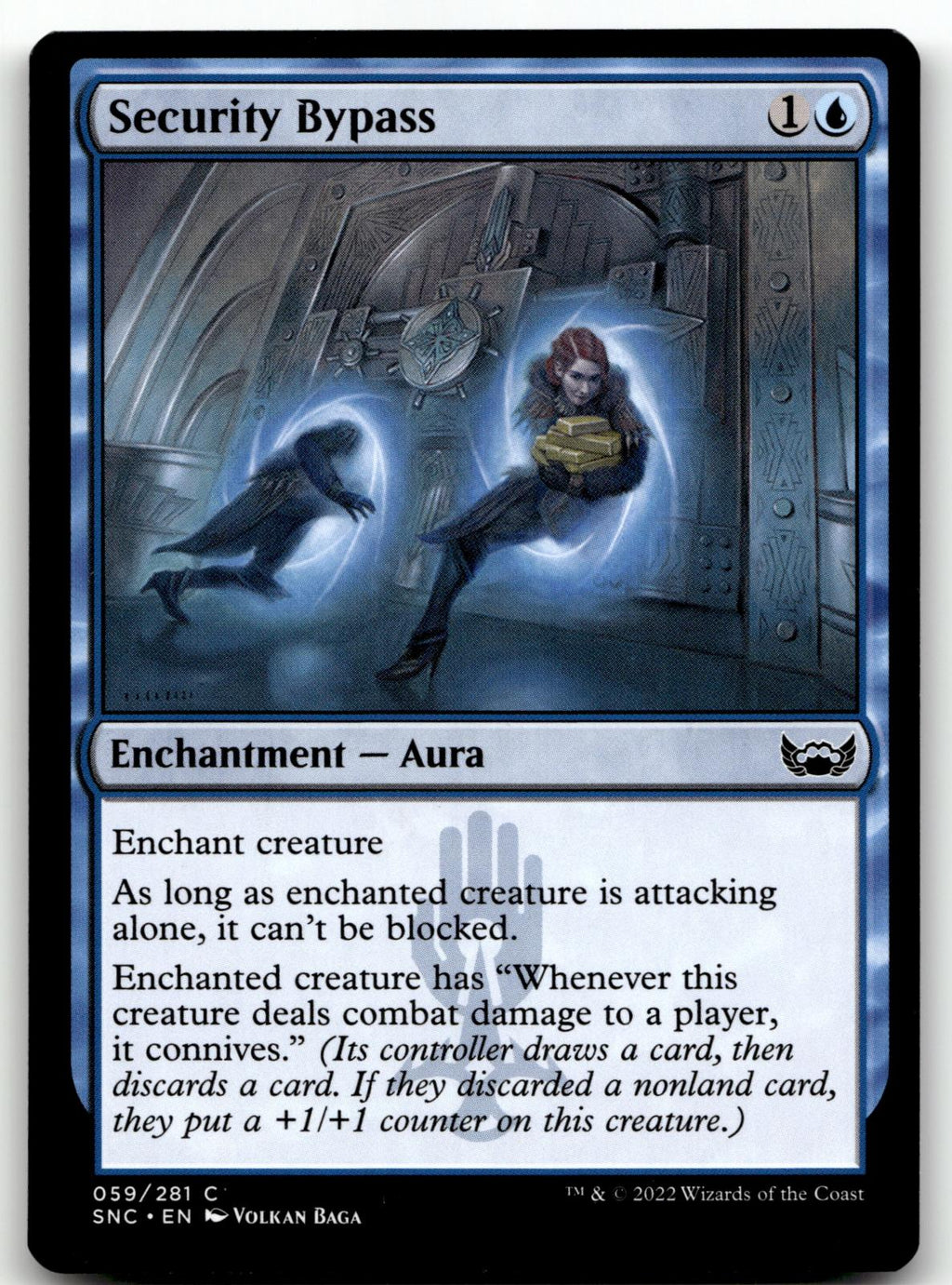 Security Bypass 59 Common Streets of New Capenna Magic: The Gathering Near Mint