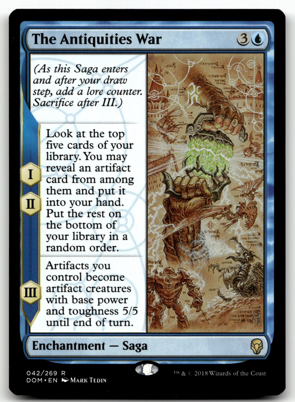 The Antiquities War 42 Rare Dominaria Magic: The Gathering Near Mint