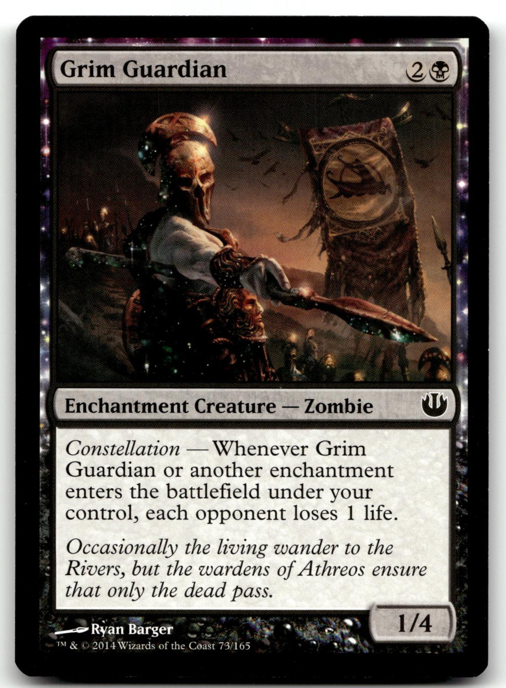 Grim Guardian 73 Common Journey Into Nyx Magic: The Gathering Near Mint