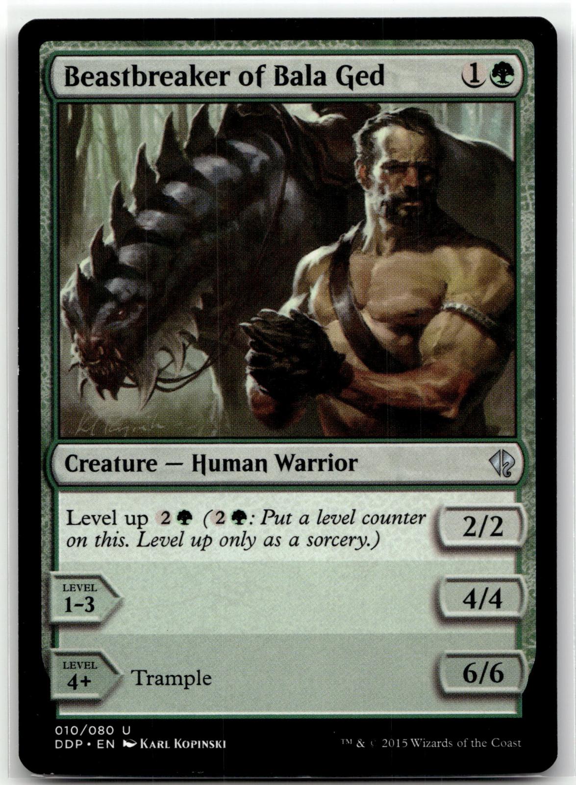 Beastbreaker of Bala Ged 10 Duel Decks: Zendikar vs. Eldrazi Magic: 