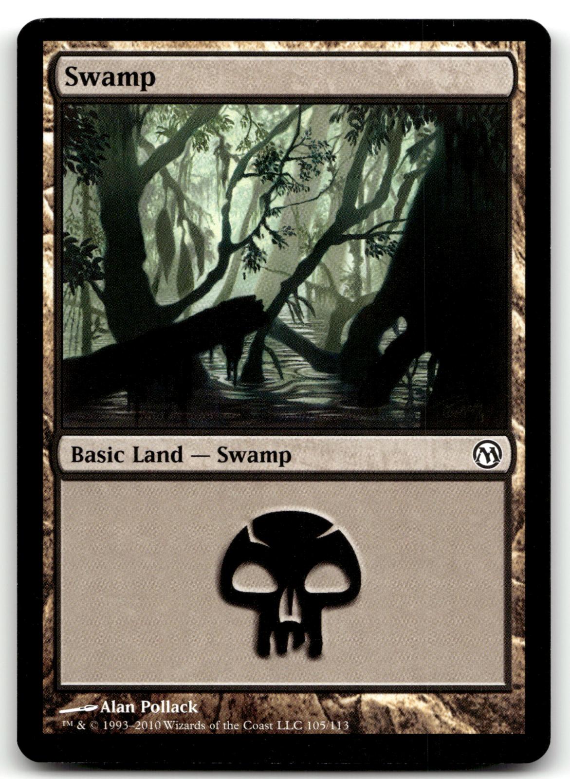 Swamp (105) 105 Land Duels of the Planeswalkers Magic: The Gathering Near Mint
