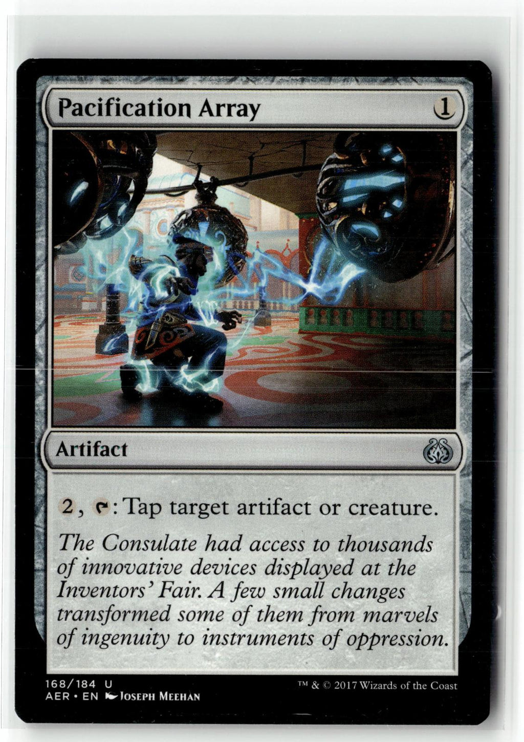 Pacification Array 168 Uncommon Aether Revolt Magic: The Gathering Near Mint